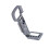 Vertical L Bracket Holder for A6400 A6300 A6100 Quick Release Handle Grip Silver gray 1