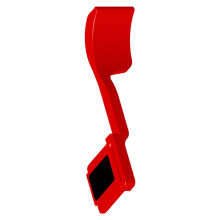 Black Thumb Grip For Camera Hotshoe Provides Ergonomic Support And Balance Red