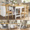 Dining Table & Sideboard Set – White, Extendable 1