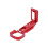 L shape Hand Grip Multiple Function Vertical L Plate for A6400 A6300 A6100 Red 1