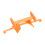 Portable Drones Tail for Drones for Improved Flight Dynamics and Control Orange 1