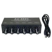 Quality Stereo Sound Mixer With 3.5mm Interfaces For Clear Sound Output