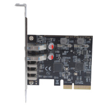 USB3.2 Gen 2 PCIe 4X Adapter 5 Port USB 3.2 PCIE Card For Efficient Performances