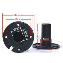 Professional Metal Stand Speaker Base for Stage Sound Equipment Iron 114X96 aluminum