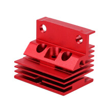 Metal Heat Sink Block for K1 3D Printer Extruders Heat Dissipation Efficient