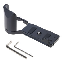 Aluminum L Bracket Plate Quick Rlease Lightweight For ZV E10 Camera Handle Black