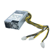 1U Small Form 200/300/400/500W Power Supply with PCIe Connectors for Performances 250W