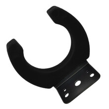 Wall Mount Microphone Holder Hanger Hook For Space Saving Storage In KTV Room Black