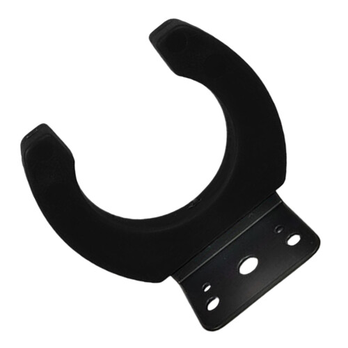 Wall Mount Microphone Holder Hanger Hook For Space Saving Storage In KTV Room Black