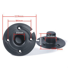 Professional Stage Sound Speaker Base with Metal Stand for Secure Installation 118x45iron