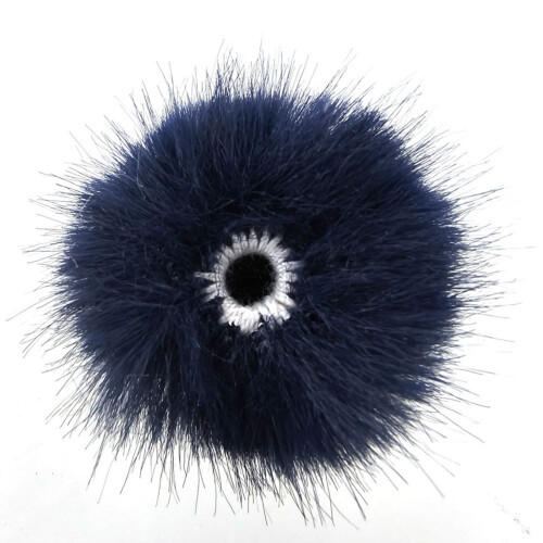 Furry Microphone Windscreen Accessory Mic Windproof Noise Filter Windshield Blue