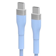 20V 5A 100W Fast Charging Cable Type C Data Transfer Cable for Phones and 1.2m Blue
