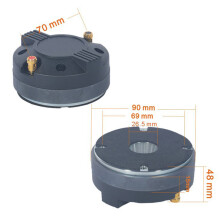 Tweeter Horn Drive Head Magnetic High Sensitivity Speakers Horn Tweeter 34.4 flat mouth