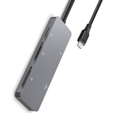 TypeC3.0 Multiple Card Reader for CFast CF XD SDTF Cards with Fast Speed Data