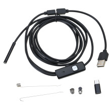 USB Endoscope Camera PC Phone Endoscope Pipe USB Endoscope Inspection Camera 2m