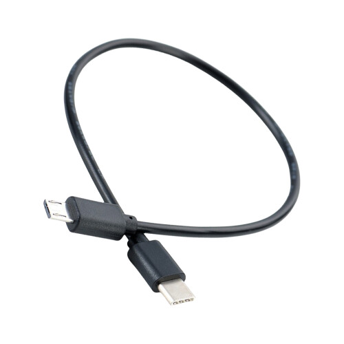 USB C To Micros USB Cord For Data Syncing And Powering Devices 25cm/9.84inch