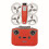 Colorful AntiScratch Protective Film Drones PVC Stickers For Drones Red 1