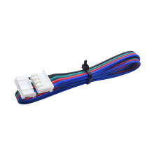 Efficient 42 Stepper Motor Cable XH2.54 Terminal 4Pin 6Pin For 200MM white terminal