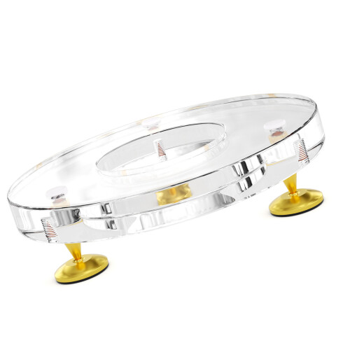 Acrylic Table Speaker Stand for Portable Speaker Secure and Stable Display