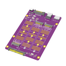 Fast Speed SSDs Converters Adapter Card Supporting SFF 8611, 8654, and 8639 Port