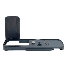 Secure Quick Release Plate L Bracket for X100VI Camera Holder Hand Grip Black