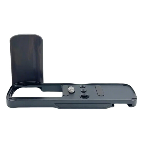 Secure Quick Release Plate L Bracket for X100VI Camera Holder Hand Grip Black