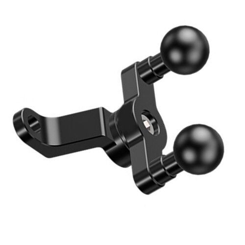 Motorcycle Mount Fork Stem Base 1in Ballhead Navigation Holder Bracket Stand