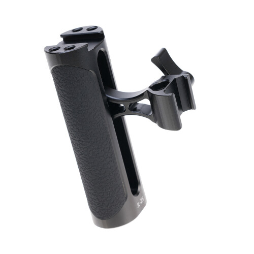 Universal Right Left Side Handle for Camera Cage Handgrip with Cold Shoe Mount