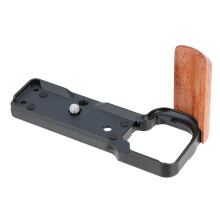 Quick Release Cameras Wood Handle Plate For ZVE10 Camera Improved Handling