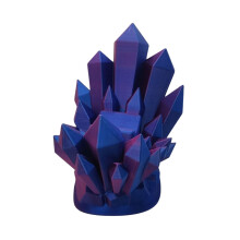 Portable 3D Printed Game Controller Holder Support for person Leisure Time Blue Purple