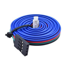 XH2.54 Terminal Motor Cable Step Motor Line 4 Pin To 6 Pin For 42 1000MM black and whi