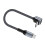 60W Type C Charging Cable PD60W 480Mbps Fast Speed Data Transfer USB C Cord 25cm elbow 1