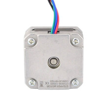 5X 17Hs08-1004S Motore Passo-Passo Nema 17 Un 4 Derivazioni 20mm 1A 13Ncm (18.4Oz.In) 42 Motore Nema17 Stepper per Stampante 3D DIY Cnc