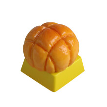 Funny Resin Keycap ESC Keycap for Enhancing Desktop Aesthetics Comfortable Pineapple Bun