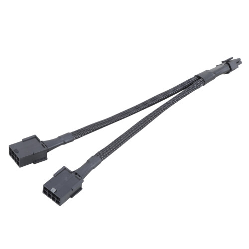 Efficient Double 8Pin to 12+4Pin Power Adapter Cable for GPU Cards RTX4070/4080