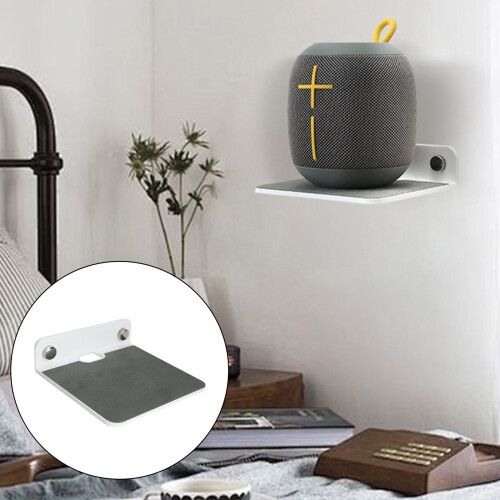 Wall Mounted Holder Multifunctional Portable Speaker Wall Shelf For UE Speaker Black 1