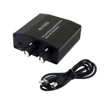 3.5mm Stereo Mini Headphone Mixer Auditory Mixing Console with Double Input