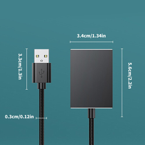 USB to Optical and 3.5mm Auditory Extractor for Connecting TV PC to Amplifier 20com 2