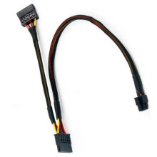 Mini 6Pin to 2 15pin Conversion Extension Cable Enhances Connection For 3668