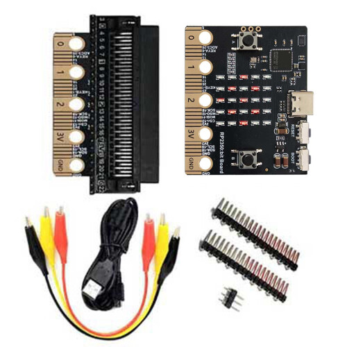 Pocket Sized RP2350bit Development Board For IoT Projects and Embedded Systems Board Kit