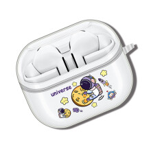 TPU Wireless Earbud Sleeve Transparents Cartoon for Buds 3Pro astronaut