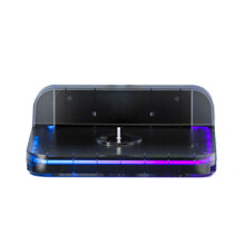 Stand for Game Console with Double Controller Storage Bracket and Light