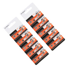 AG4 377/LR626sw Reliability Button Coin Cell Batteries for Household Watch Use 20 pieces