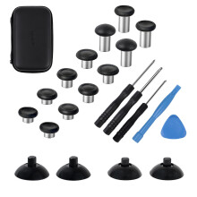 Replacement Thumb Sticks Joystick Analog Thumbstick Grip for Game Controller Black
