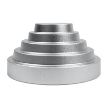 Aluminum Turntables Clamp for LPs Records Enhances Stability and Performances Silver