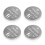 Dependable CR2430 285mAh Button Cell Button Coin for Watch Alarms Electronics 1 card 1