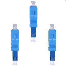 SingleMode SCMale to LC Female Fiber Optical HybridOptical Adaptors Converters