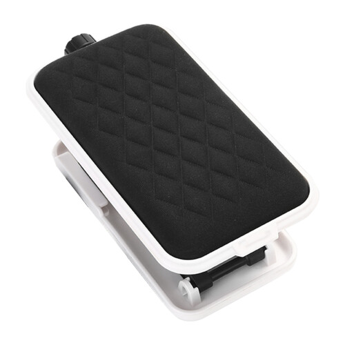 Arm Rest Adjustable Mouse Pad with Wrist Support Armrest Wrist Rest Black and white