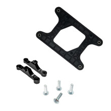 AM4/AM5 Backplane CPU Heatsink Bracket Backplate for AM4 B350 X370 A320 X470 For AM5 black