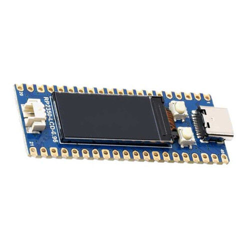 Efficient RP2350 Development Board With 0.96Inch LCD RP2350A Microcontroller Not soldered